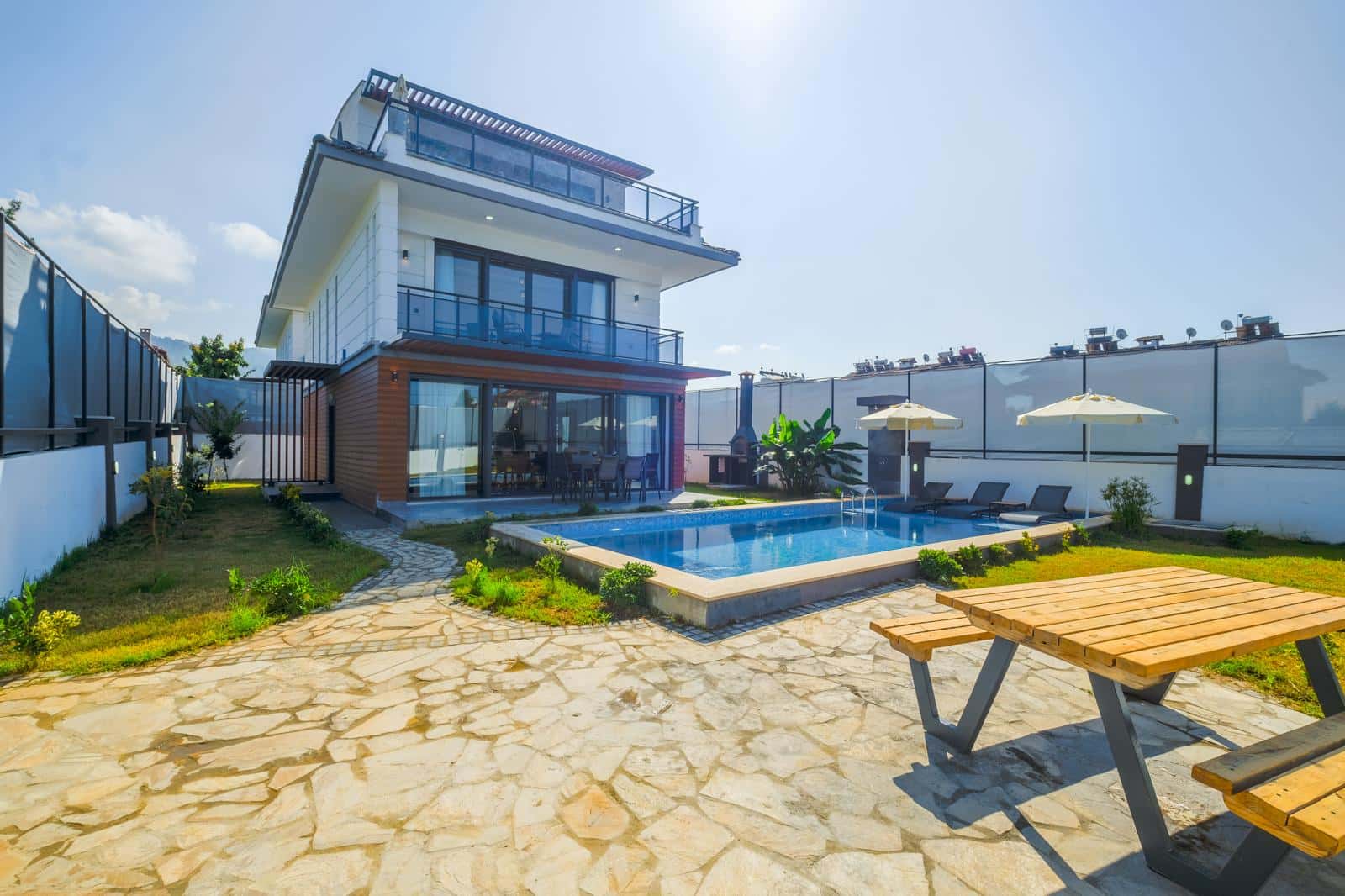Muğla Fethiye’de Deniz Manzaralı Müstakil Villa Açık Artırması - Çiftlik, Fethiye / Muğla müzayede küçük resim 26