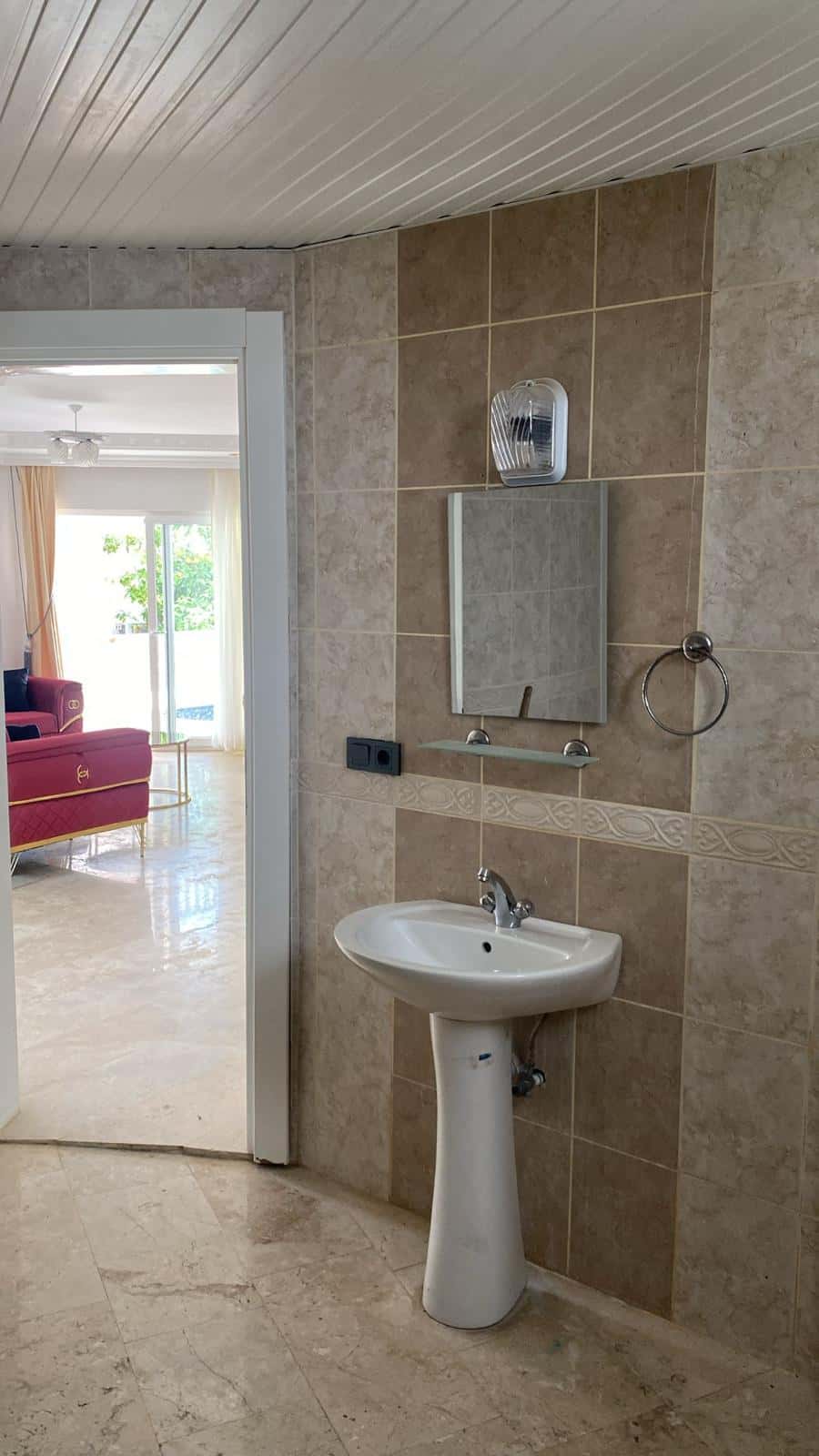 ALANYA MAHMUTLAR DENİZE YAKIN  TRİBLEX HAVUZLU  VİLLA - Mahmutlar 235.sk no:11 müzayede küçük resim 17