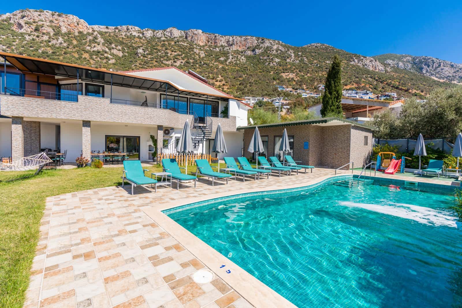 Kalkanın incisi Yavru Saray - Ada:194/Parsel:23 Bazergan mahallesi Kaş/Antalya müzayede küçük resim 6