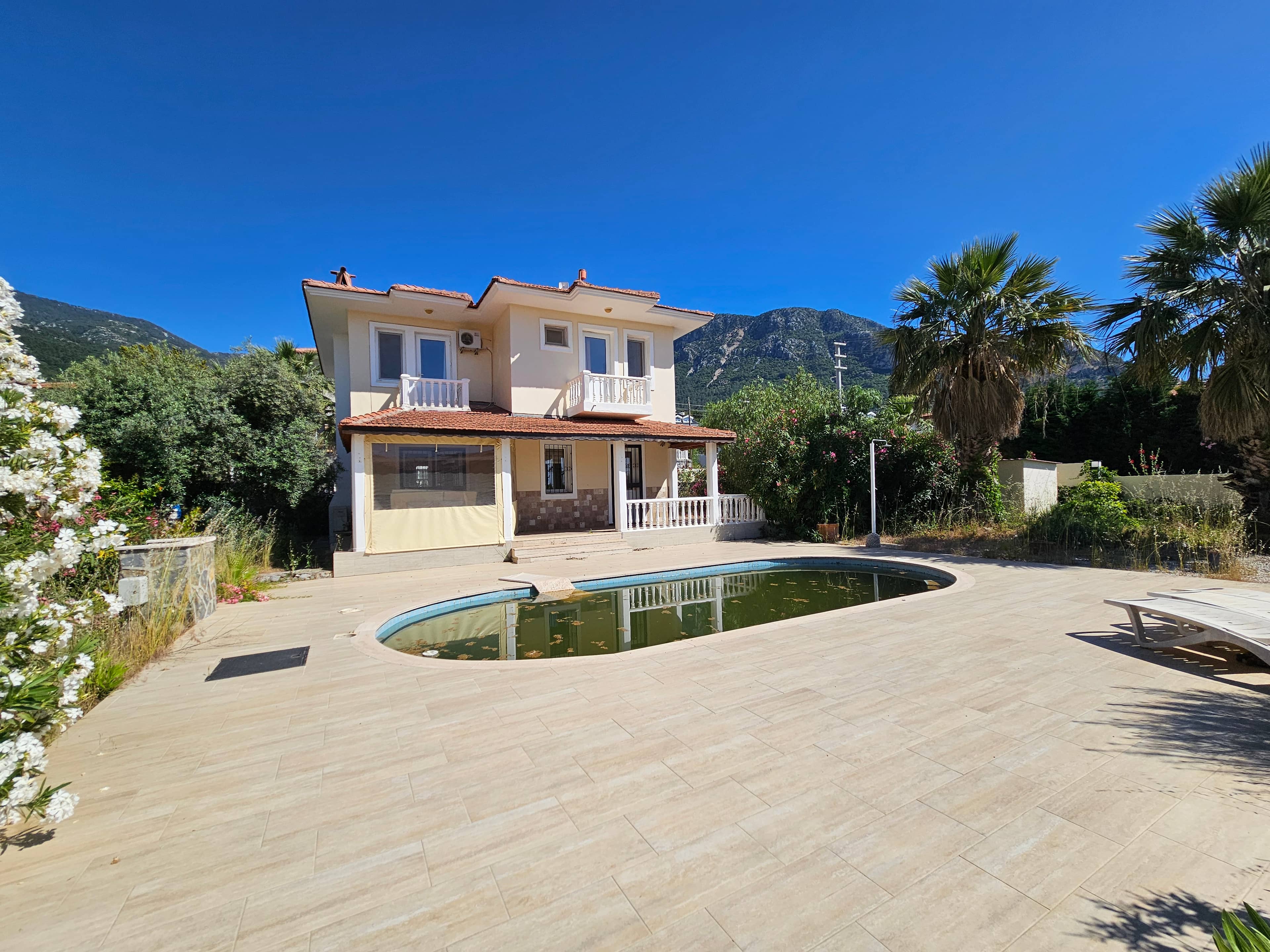 FETHİYE OVACIK’TA HAVUZLU MÜSTAKİL VİLLA | 3+1 | DAĞ VE DOĞA MANZARALI - Fethiye, Muğla müzayede görseli